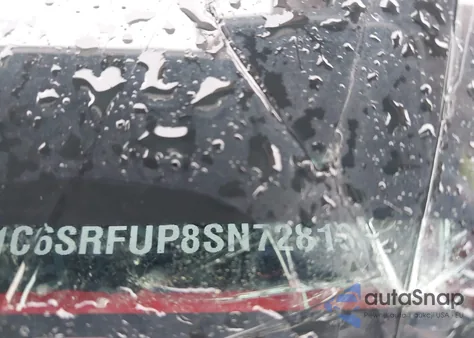 2025 Ram 1500 Rho 4X4 5'7 Box from USA, damaged, VIN 1C6SRFUP8SN728185